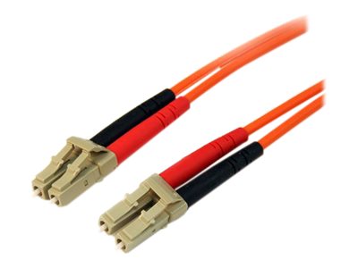 StarTech.com 3m Fiber Optic Cable - Multimode Duplex 50/125 - LSZH - LC/LC - OM2 - LC to LC Fiber Patch Cable - network…