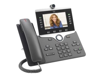 Cisco IP Phone 8845 - IP video phone - digital camera, Bluetooth interface