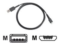MICRO USB TO USB ACTIVE SYNC CABL CABLE FROM CRADLE TO HOST