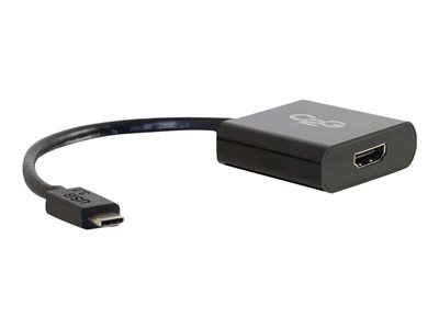 C2G USB C to HDMI Adapter - USB C 3.1 - external video adapter - black