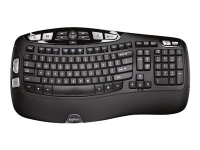 Logitech Wireless Keyboard K350 - keyboard - English