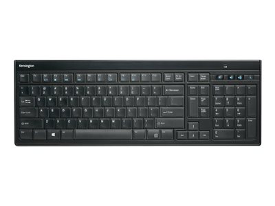 Kensington SlimType Wireless Keyboard - keyboard - US - black