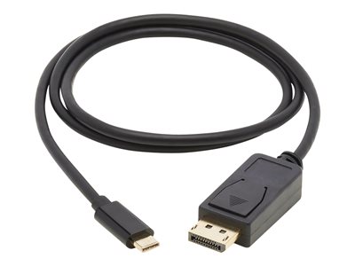 Tripp Lite USB C to DisplayPort Adapter Cable Bi-Directional 4K HDR M/M 3ft - DisplayPort cable - USB-C to...