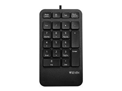 V7 Professional - keypad - black