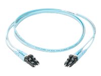 Panduit Opti-Core patch cable - 22.9 m - aqua