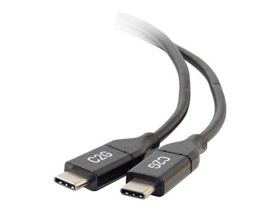 C2G 3ft USB-C to C 2.0 Male to Male Cable (5A) - USB-C cable - USB-C to USB-C - 91.4 cm