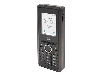 Cisco IP DECT Phone 6825 - cordless extension handset - with Bluetooth interface - with Cisco IPDECT 210 Multi-Cell Bas…