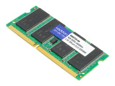 AddOn 4GB DDR3-1600MHz SODIMM for Lenovo 0A65723 - DDR3 - module - 4 GB - SO-DIMM 204-pin - 1333 MHz / PC3-10600...