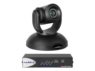 Vaddio RoboSHOT 40 UHD - network surveillance camera - TAA Compliant - with Vaddio OneLINK Bridge