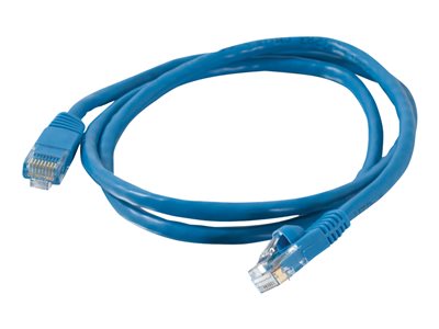 C2G Cat5e Snagless Unshielded (UTP) Network Patch Cable - patch cable - 10.66 m - blue