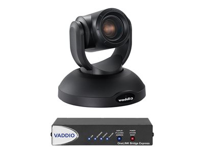 Vaddio RoboSHOT 20 UHD OneLINK Bridge Express System - conference camera - TAA Compliant - with Vaddio OneLINK Bridge...