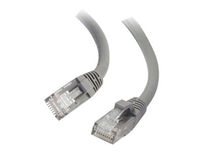 C2G 2ft Cat6 Snagless Unshielded (UTP) Network Patch Ethernet Cable - Gray - patch cable - 61 cm - gray