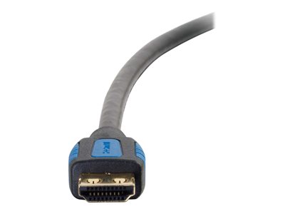C2G 6ft 4K HDMI Cable with Ethernet and Gripping Connectors - M/M - HDMI with Ethernet cable - 1.83 m