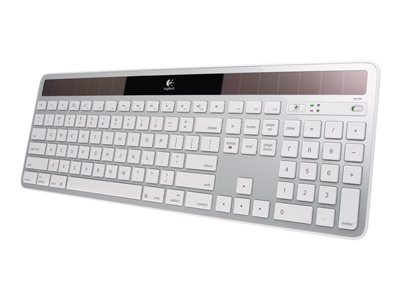 Logitech Wireless Solar K750 for Mac - keyboard - silver