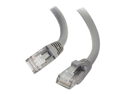 C2G 1ft Cat6 Snagless Unshielded (UTP) Ethernet Network Patch Cable - Gray - patch cable - 30.5 cm - gray