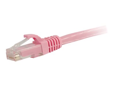 C2G 10ft Cat6a Snagless Unshielded (UTP) Network Patch Ethernet Cable-Pink - patch cable - 3.05 m - pink