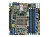 SUPERMICRO X10SDV-8C-TLN4F - motherboard - mini ITX - Intel Xeon D-1540