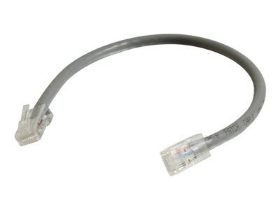 C2G 10ft Cat6 Non-Booted Unshielded (UTP) Ethernet Network Patch Cable - Gray - patch cable - 3.05 m - gray