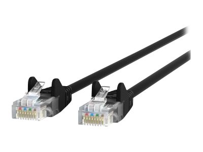Belkin patch cable - 60 cm - black