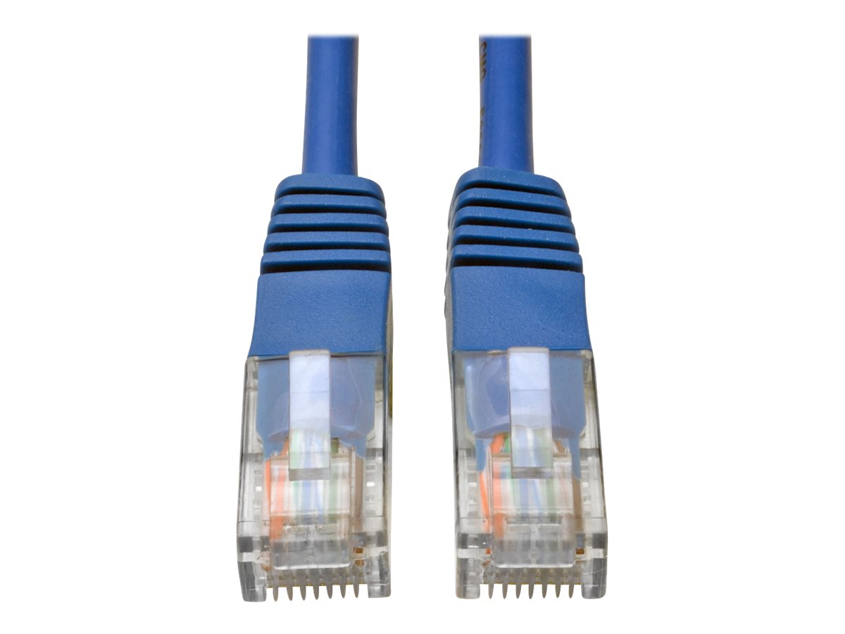 Tripp Lite 6ft Cat5e / Cat5 350MHz Molded Patch Cable RJ45 M/M Blue 6' - patch cable - 1.8 m - blue