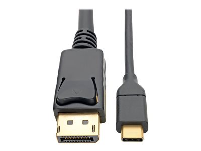 Tripp Lite USB-C to DisplayPort Cable, 4K @ 60Hz, Thunderbolt 3, USB Type C, USB-C, USB Type-C, 6' 6ft....