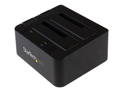 StarTech.com SATA Hard Drive Docking Station - USB 3.1 (10Gbps) Hard Drive Dock for 2.5" & 3.5" SATA SSD / HDD Drives (…