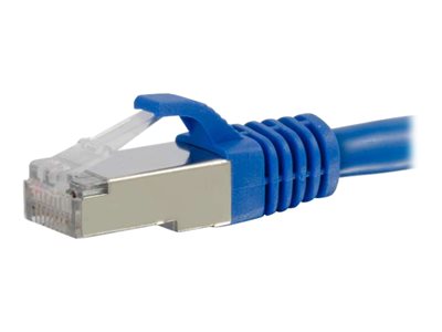 C2G 4ft Cat6 Snagless Shielded (STP) Ethernet Network Patch Cable - Blue - patch cable - 1.22 m - blue