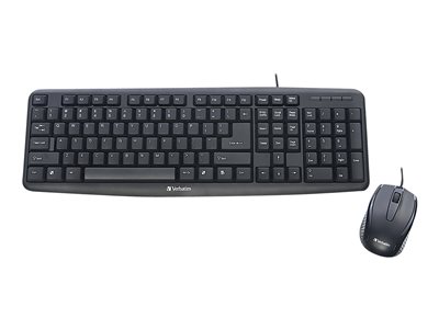 Verbatim Slimline - keyboard and mouse set
