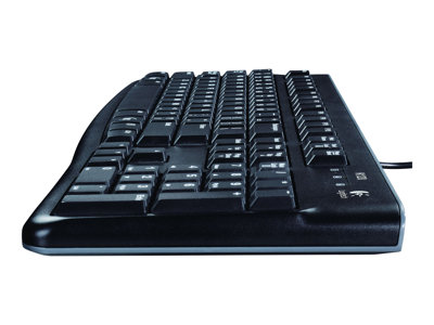 Logitech K120 - keyboard - English - black