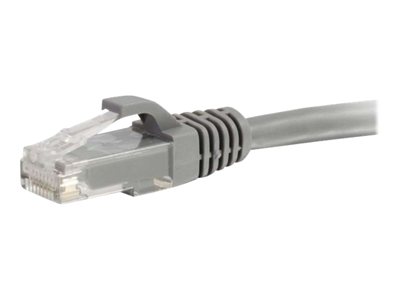 C2G 10ft Cat6a Snagless Unshielded (UTP) Network Patch Ethernet Cable-Gray - patch cable - 3.05 m - gray