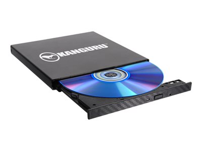 Kanguru QS Slim U3-DVDRW-SL - DVD±RW (±R DL) drive - SuperSpeed USB 3.0 - external