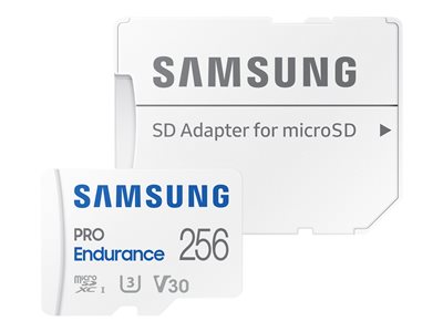 Samsung PRO Endurance MB-MJ256KA - flash memory card - 256 GB - microSDXC UHS-I