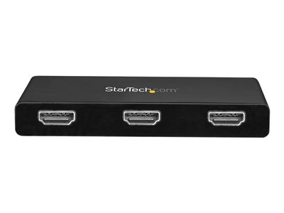 StarTech.com 3-Port Multi Monitor Adapter, USB-C to 3x HDMI Video Splitter, USB Type-C DP 1.2 Alt Mode to HDMI MST Hub,…