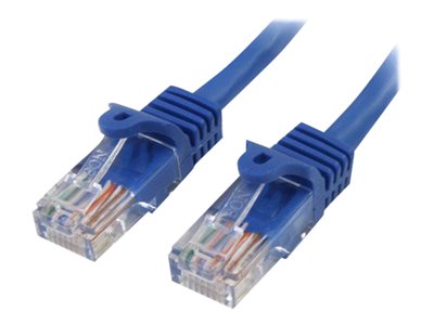 StarTech.com Cat5e Ethernet Cable100 ft - Blue - Patch Cable - Snagless Cat5e Cable - Long Network Cable - Ethernet Cor…