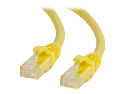 C2G 2ft Cat6 Snagless Unshielded (UTP) Ethernet Network Patch Cable - Yellow - patch cable - 61 cm - yellow