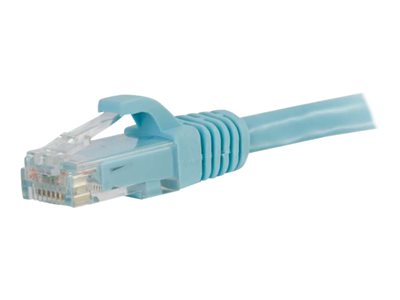 C2G 35ft Cat6a Snagless Unshielded (UTP) Network Patch Ethernet Cable Aqua - patch cable - 10.7 m - aqua