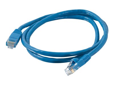 C2G Cat5e Snagless Unshielded (UTP) Network Patch Cable - patch cable - 9.14 m - blue