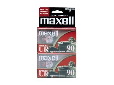 Maxell UR 90 cassette - 2 x 90min