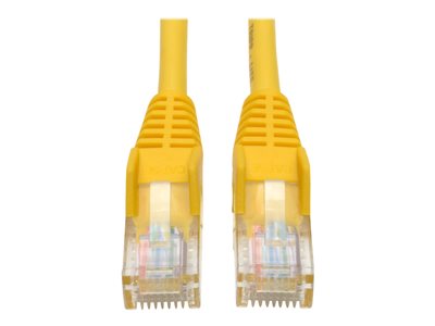 Tripp Lite 3ft Cat5e / Cat5 Snagless Molded Patch Cable RJ45 M/M Yellow 3' - patch cable - 91 cm - yellow