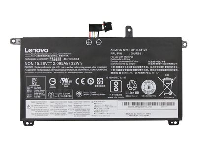 Simplo - notebook battery - Li-Ion - 2095 mAh - 32 Wh