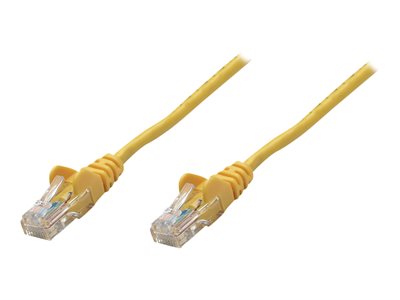 Intellinet patch cable - 60 cm - yellow