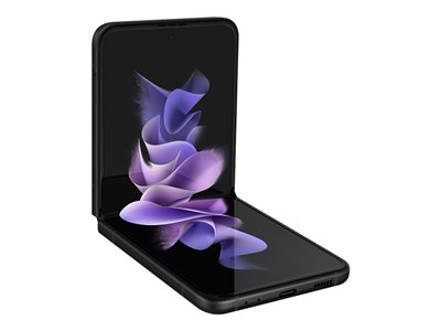 Samsung Galaxy Z Flip3 5G - phantom black - 5G smartphone - 256 GB - CDMA / GSM