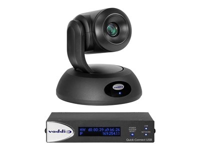 Vaddio RoboSHOT Elite Series 12E QUSB System - conference camera - TAA Compliant - with Quick-Connect USB