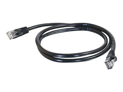 C2G 2ft Cat5e Snagless Unshielded (UTP) Network Patch Ethernet Cable-Black - patch cable - 60.96 cm - black