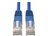 Tripp Lite 6ft Cat5e / Cat5 350MHz Molded Patch Cable RJ45 M/M Blue 6&#x27; - patch cable - 1.8 m - blue