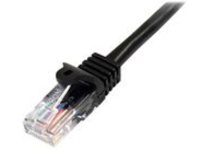StarTech.com Cat5e Patch Cable with Snagless RJ45 Connectors - 10 ft - M/M - Black (45PATCH10BK) - patch cable - 3 m - &#x2026;