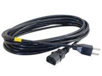 C2G 25ft 18 AWG Universal Power Cord (NEMA 5-15P to IEC320C13) - power cable - 7.6 m