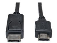 Tripp Lite 6ft DisplayPort to HDMI Adapter Cable Video / Audio Cable DP M/M 6&#x27; - video cable - 1.8 m