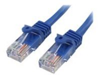 StarTech.com Cat5e Ethernet Cable100 ft - Blue - Patch Cable - Snagless Cat5e Cable - Long Network Cable - Ethernet Cor&#x2026;