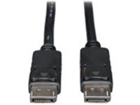 Tripp Lite 15ft DisplayPort Cable with Latches Video / Audio DP 4K x 2K M/M 15&#x27; - DisplayPort cable - 4.6 m